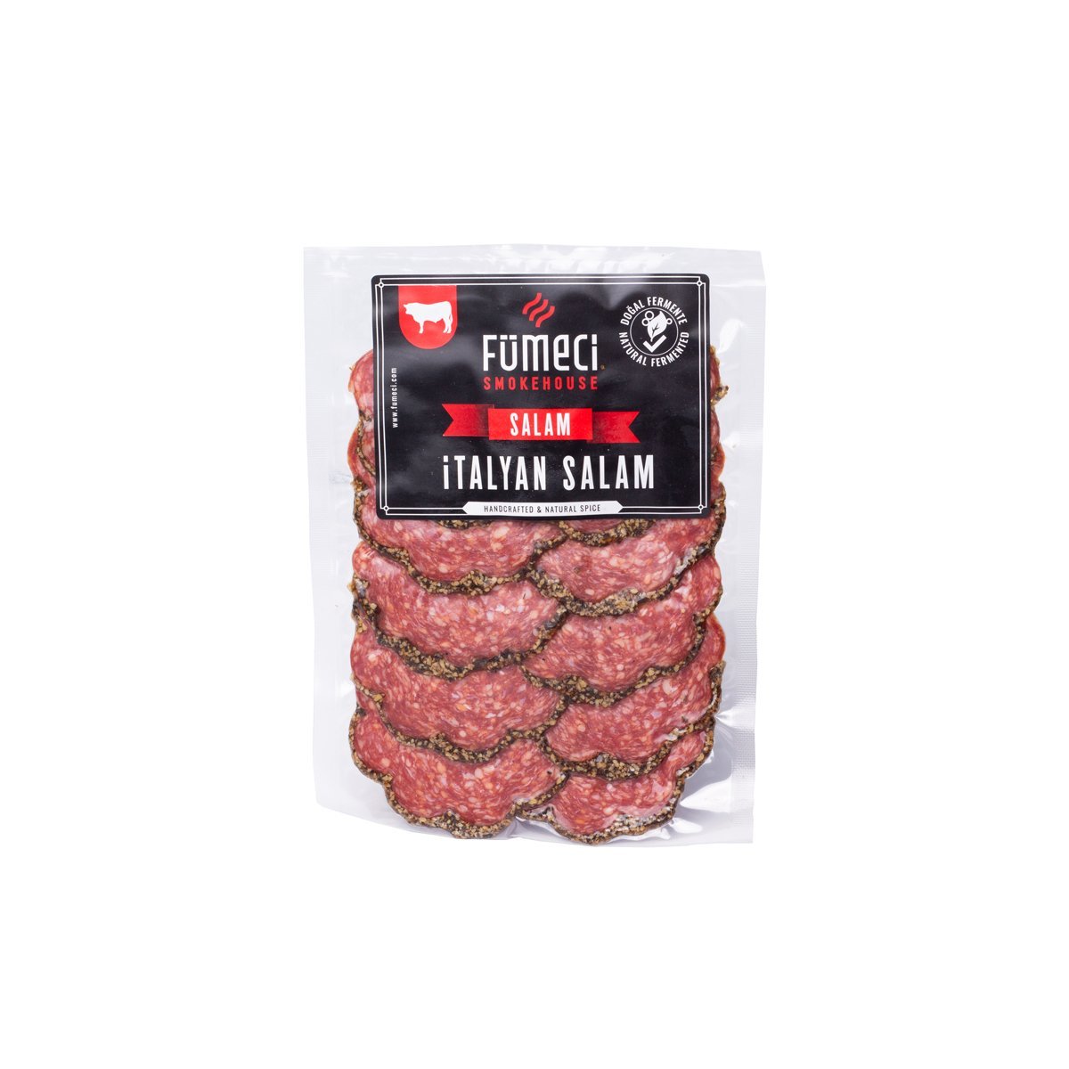 FERMENTE İTALYAN SALAM KARABİBERLİ 200 Gr