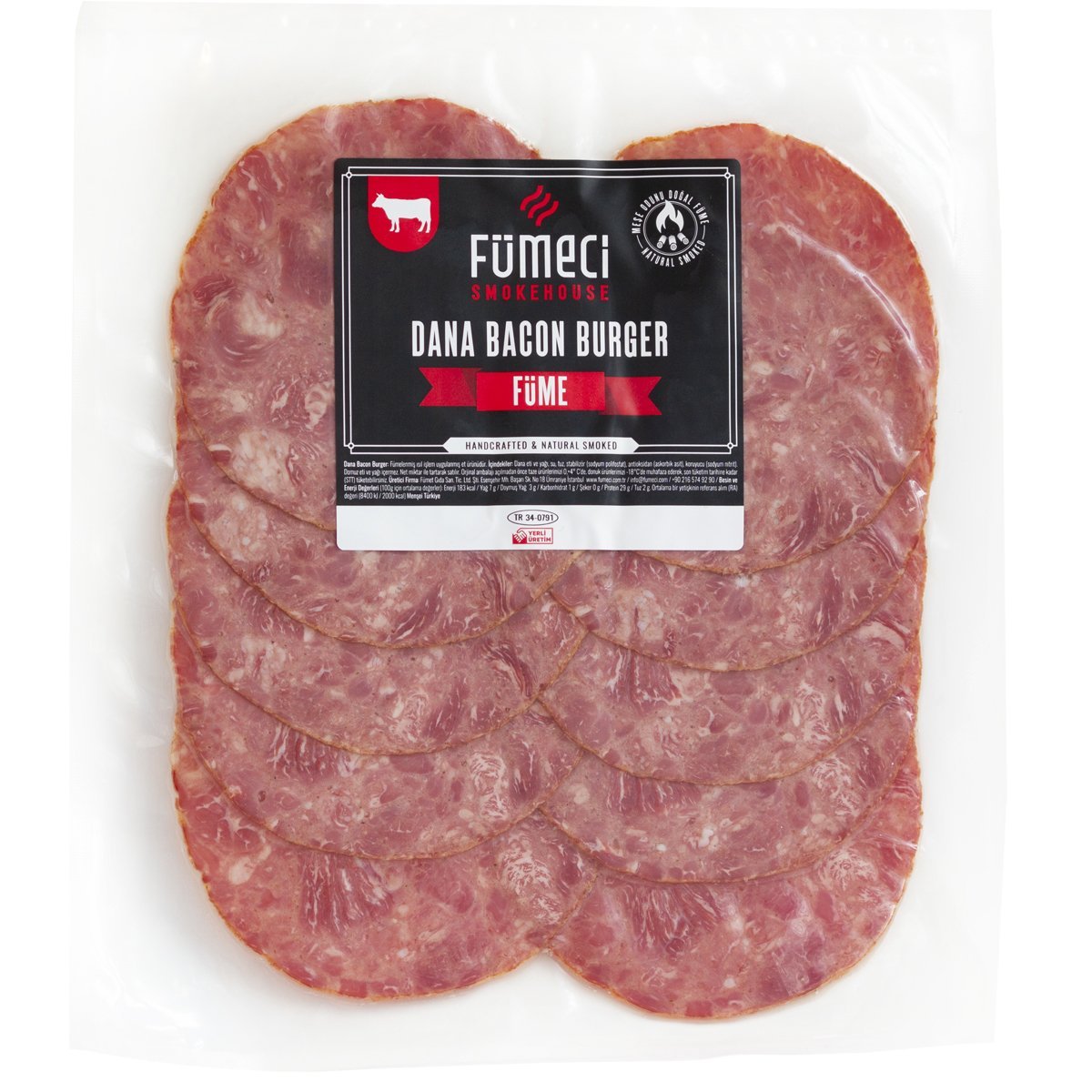 DANA BACON BURGER 150 Gr.